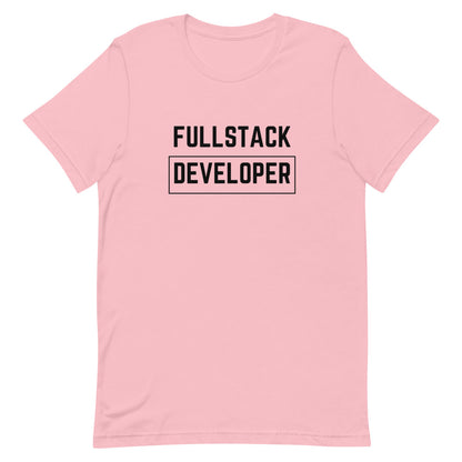 "FULLSTACK DEVELOPER" Light T-Shirt The Developer Shop