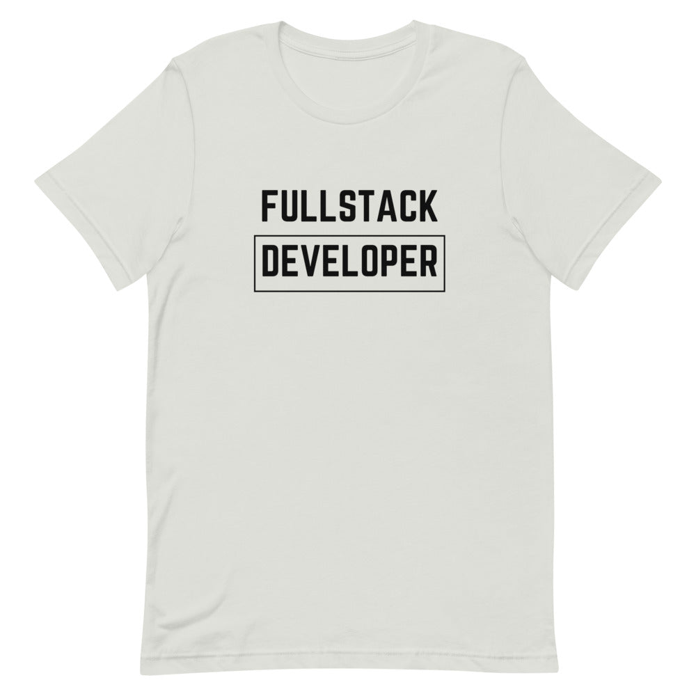 "FULLSTACK DEVELOPER" Light T-Shirt The Developer Shop