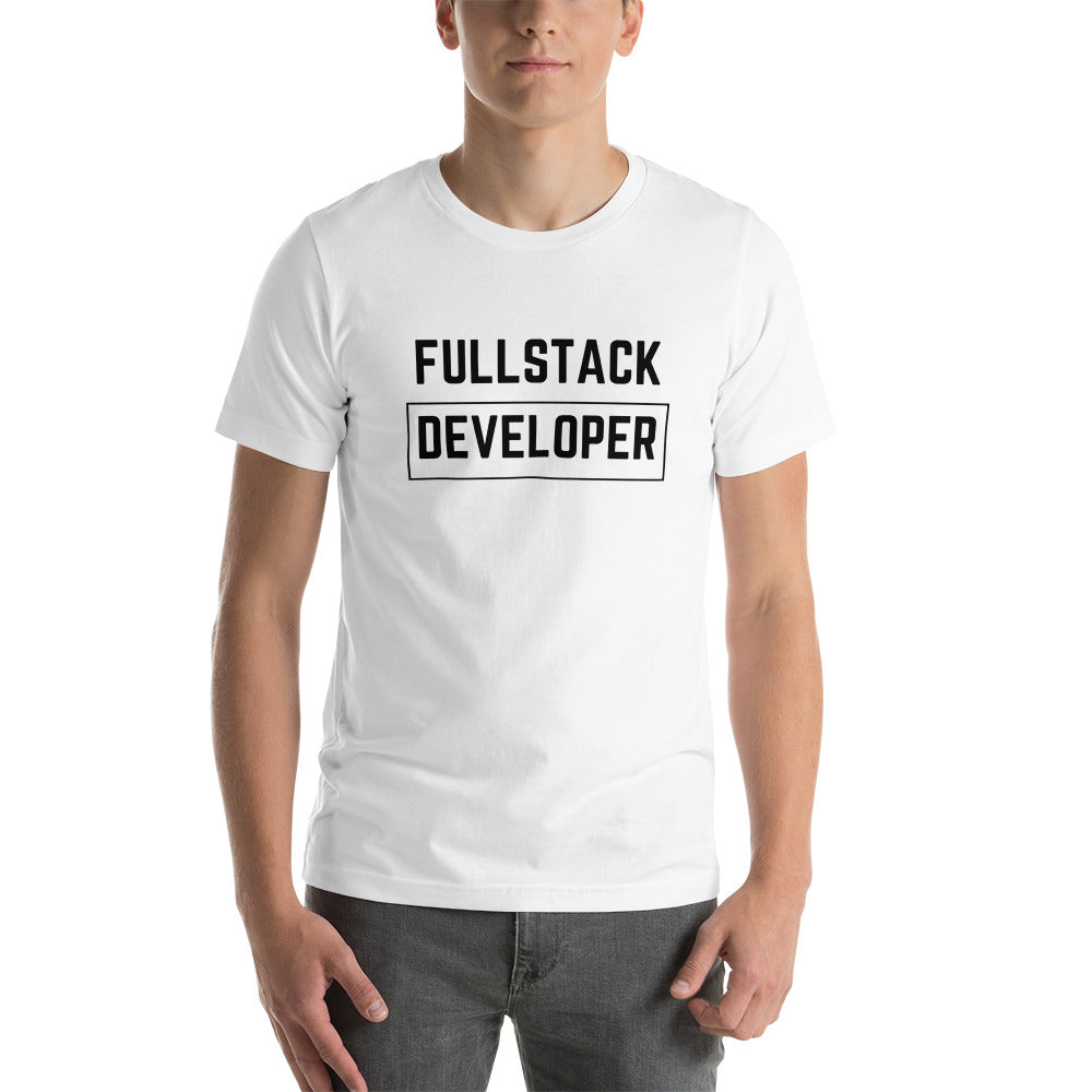 "FULLSTACK DEVELOPER" Light T-Shirt The Developer Shop