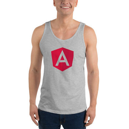 "ANGULAR" Unisex Tank Top The Developer Shop