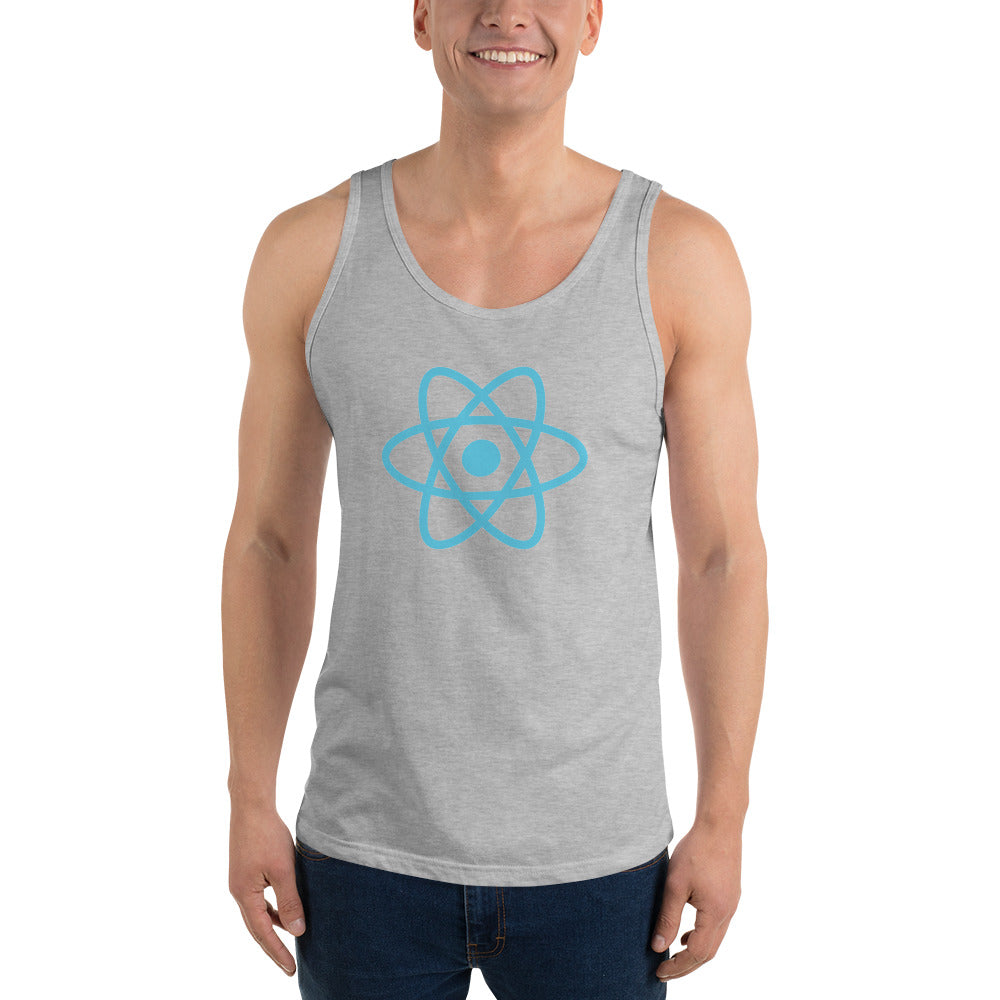 "REACT" Unisex Tank Top The Developer Shop