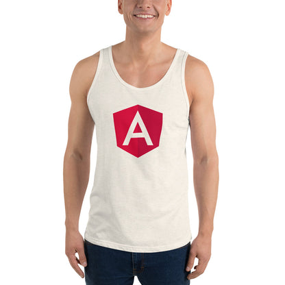 "ANGULAR" Unisex Tank Top The Developer Shop