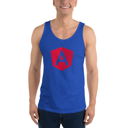 "ANGULAR" Unisex Tank Top The Developer Shop