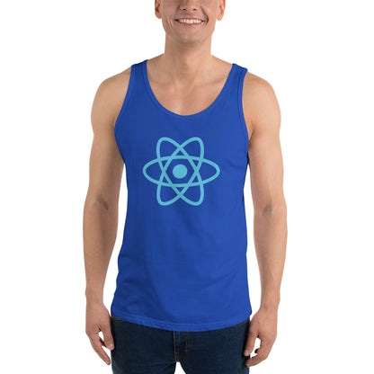 "REACT" Unisex Tank Top The Developer Shop