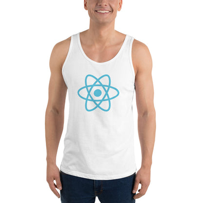 "REACT" Unisex Tank Top The Developer Shop