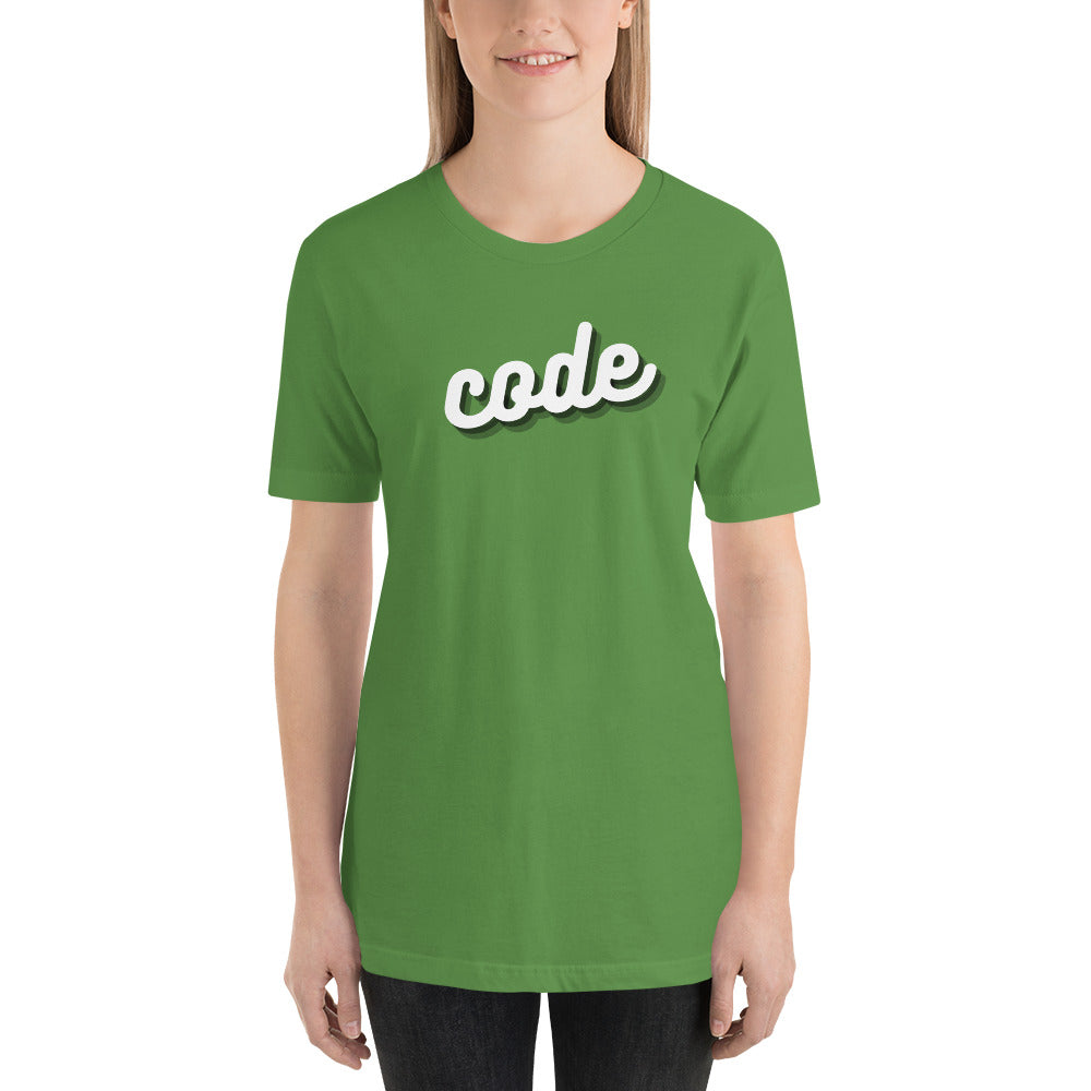 "CODE" T-Shirt The Developer Shop