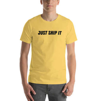 "JUST SHIP IT" T-Shirt The Developer Shop