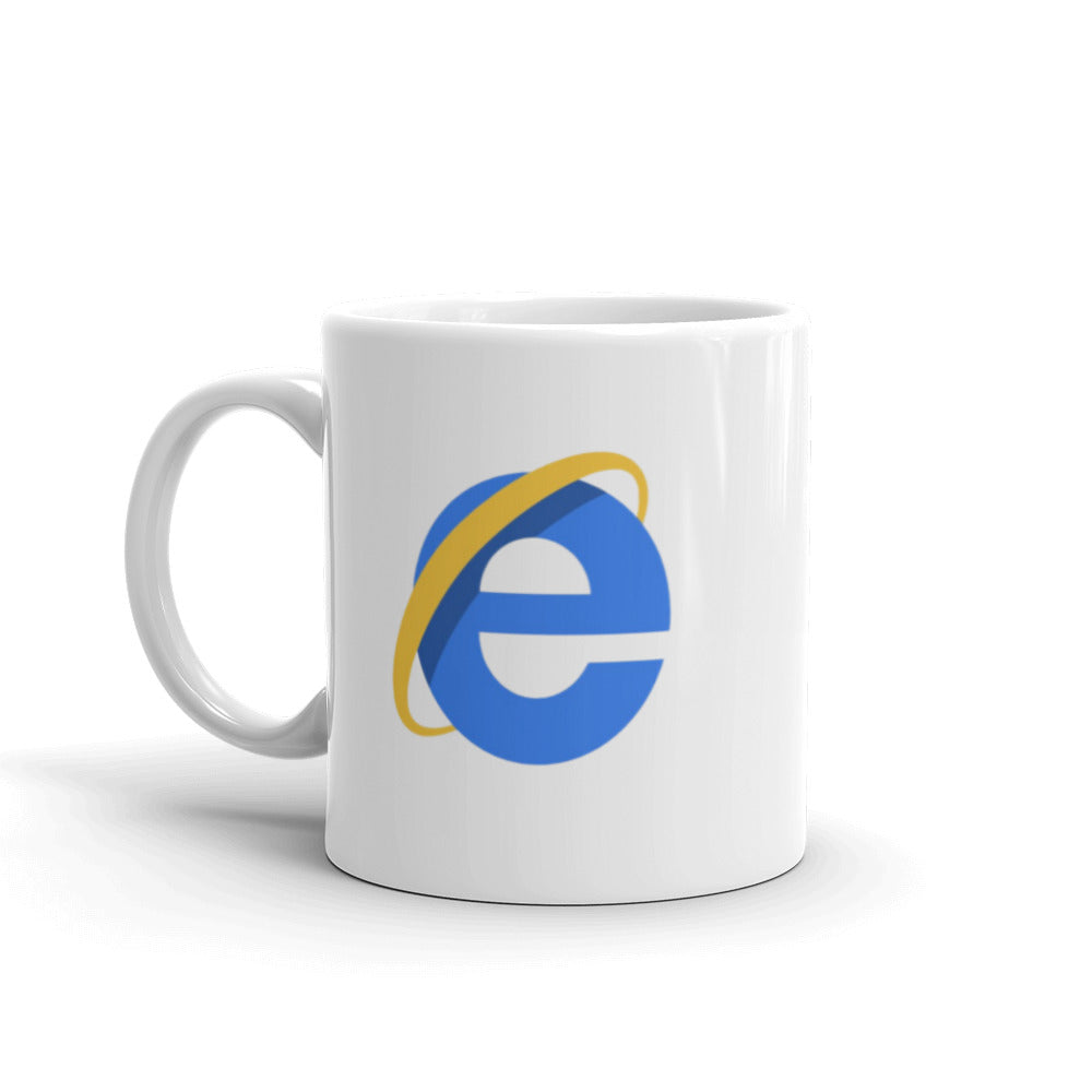 "INTERNET EXPLORER" Mug The Developer Shop