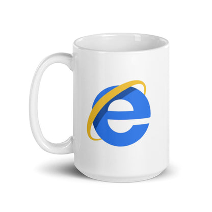 "INTERNET EXPLORER" Mug The Developer Shop