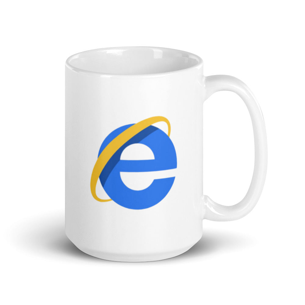 "INTERNET EXPLORER" Mug The Developer Shop